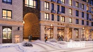 1-к квартира, строящийся дом, 43м2, 10/15 этаж