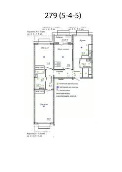 Студия квартира, вторичка, 83м2, 4/15 этаж