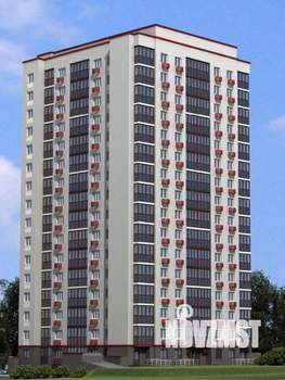 1-к квартира, строящийся дом, 36м2, 11/16 этаж