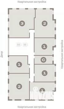 1-к квартира, вторичка, 50м2, 12/15 этаж