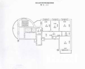 3-к квартира, вторичка, 124м2, 13/19 этаж