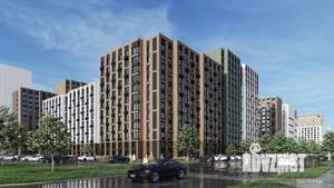 3-к квартира, строящийся дом, 59м2, 13/14 этаж