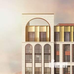 3-к квартира, строящийся дом, 72м2, 21/29 этаж