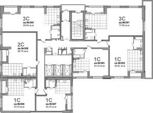 3-к квартира, вторичка, 70м2, 3/19 этаж