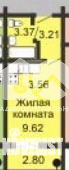 Студия квартира, вторичка, 20м2, 11/19 этаж