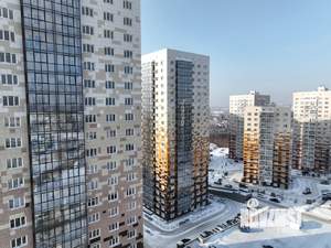 1-к квартира, строящийся дом, 40м2, 18/22 этаж