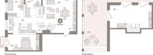 3-к квартира, вторичка, 203м2, 10/11 этаж