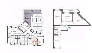 3-к квартира, вторичка, 85м2, 10/18 этаж