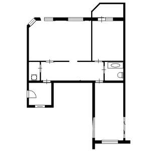 3-к квартира, вторичка, 84м2, 10/10 этаж