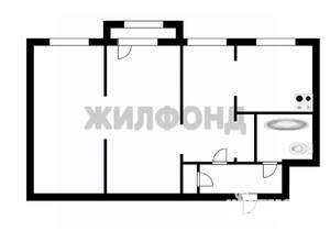 3-к квартира, вторичка, 55м2, 4/5 этаж