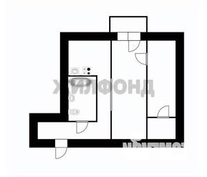 2-к квартира, вторичка, 45м2, 3/5 этаж