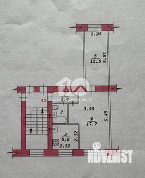 2-к квартира, вторичка, 42м2, 3/5 этаж
