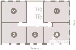 2-к квартира, вторичка, 93м2, 10/14 этаж