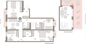3-к квартира, вторичка, 166м2, 5/9 этаж