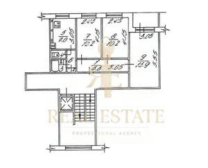 3-к квартира, вторичка, 58м2, 7/9 этаж