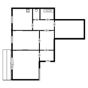 3-к квартира, вторичка, 58м2, 2/10 этаж
