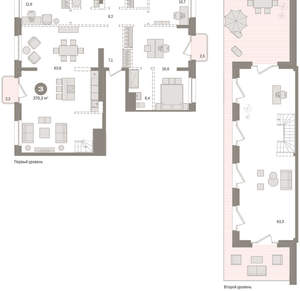 3-к квартира, сданный дом, 265м2, 9/11 этаж