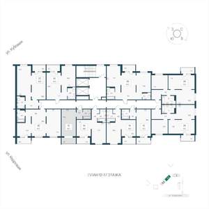1-к квартира, вторичка, 45м2, 15/17 этаж