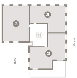 3-к квартира, вторичка, 190м2, 10/11 этаж