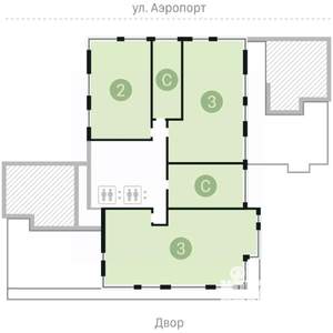 1-к квартира, сданный дом, 50м2, 7/18 этаж