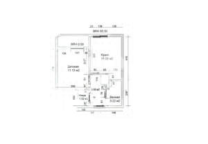 1-к квартира, вторичка, 33м2, 5/17 этаж