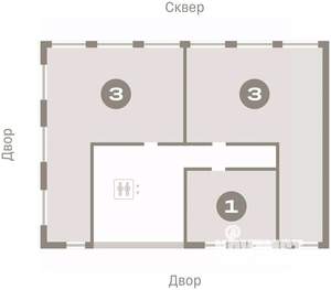 3-к квартира, вторичка, 152м2, 7/23 этаж