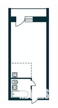 Студия квартира, вторичка, 20м2, 14/17 этаж