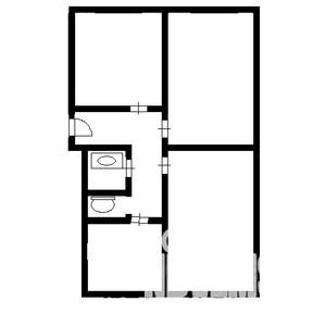 3-к квартира, вторичка, 74м2, 2/3 этаж