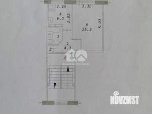 1-к квартира, вторичка, 29м2, 3/5 этаж