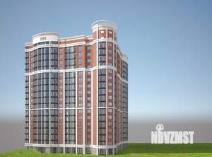 1-к квартира, строящийся дом, 35м2, 9/16 этаж