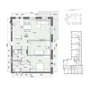 3-к квартира, вторичка, 113м2, 5/6 этаж