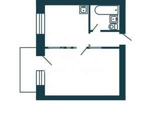 1-к квартира, вторичка, 36м2, 3/16 этаж