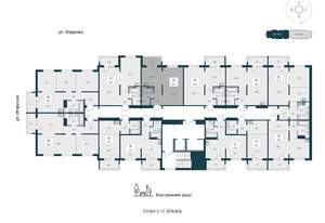 1-к квартира, вторичка, 41м2, 12/17 этаж