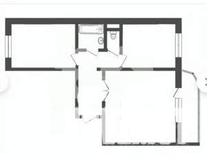 2-к квартира, вторичка, 52м2, 4/5 этаж