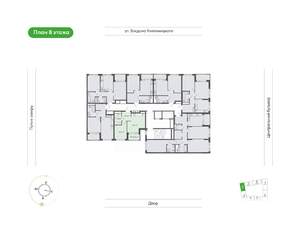 1-к квартира, вторичка, 38м2, 8/11 этаж