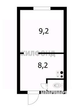 1-к квартира, вторичка, 18м2, 5/5 этаж