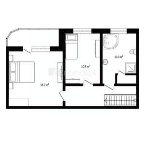 4-к квартира, вторичка, 107м2, 9/10 этаж