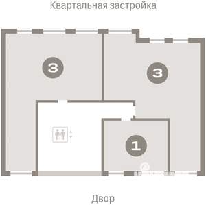 3-к квартира, вторичка, 91м2, 4/15 этаж