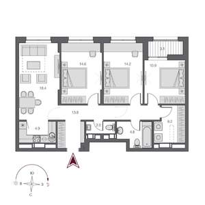 Фото квартиры на продажу (1)