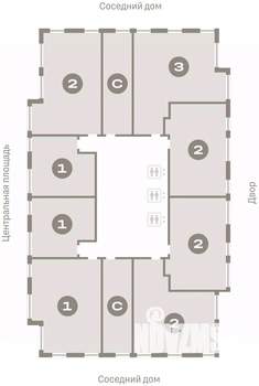 3-к квартира, вторичка, 82м2, 14/23 этаж
