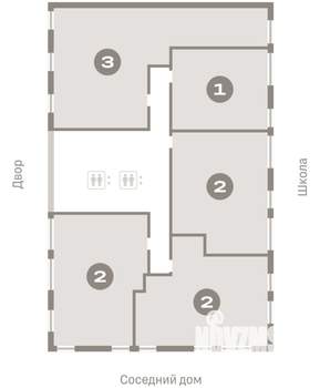 3-к квартира, вторичка, 106м2, 8/14 этаж
