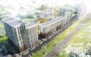 3-к квартира, строящийся дом, 82м2, 6/17 этаж