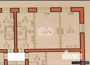 2-к квартира, вторичка, 38м2, 1/2 этаж