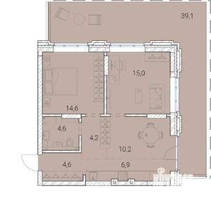 3-к квартира, вторичка, 99м2, 3/25 этаж