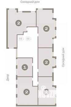 2-к квартира, вторичка, 81м2, 10/12 этаж