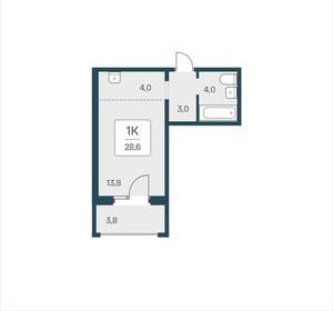 1-к квартира, вторичка, 29м2, 9/17 этаж