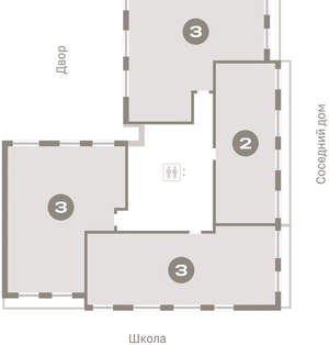2-к квартира, вторичка, 75м2, 8/12 этаж
