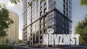 2-к квартира, строящийся дом, 43м2, 6/25 этаж