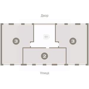 3-к квартира, вторичка, 105м2, 9/9 этаж