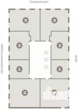 3-к квартира, вторичка, 82м2, 4/23 этаж